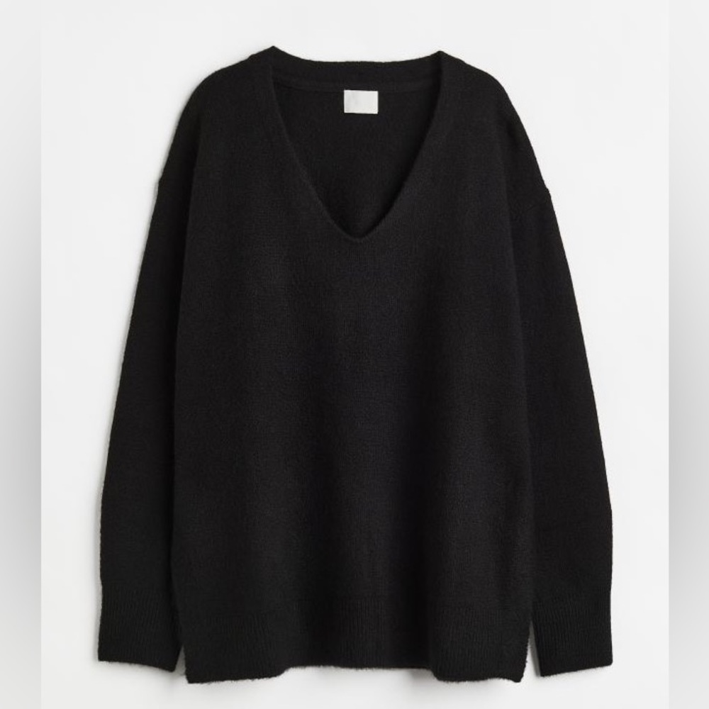 NWT Black Oversized Sweater